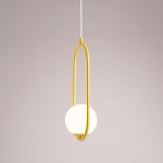 RIVA MUSTARD 1086G14 Lampa wisząca #colours Aldex - zdjęcie dodatkowe 1