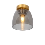 Plafon TYLER Ø 16,1 cm 1xG9 IP44 złoty mat / mosiądz 30164/01/02 Lucide - zdjęcie produktu
