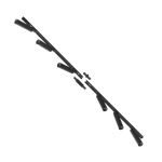 Zestaw 9 szynoprzewody jednoobwodowe black 3027 ZUMA LINE