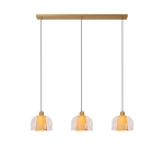 GUNHILD lampa wisząca 3xE27 Transparant 30460/03/60 Lucide - zdjęcie produktu