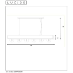 SURTUS Lampa wisząca E27 czarny 30474/06/30 Lucide - zdjęcie dodatkowe 3