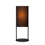 HERMAN Lampa stołowa Ø 20 cm 1xE27 czarny 30562/81/30 Lucide - zdjęcie produktu