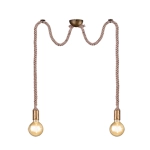 kinkiecik.pl Lampa wisząca ROPE – 310100204 excl. 2x E27 · max. 60W TRIO