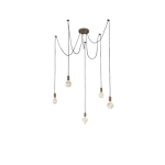 kinkiecik.pl Lampa wisząca CORD – 310100562 excl. 5x E27 · max. 60W TRIO