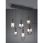 DIVA – 319800632 excl. 6x E27 · max. 10W TRIO