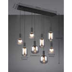 DIVA – 319800832 excl. 8x E27 · max. 10W TRIO