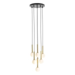 LAMPA WISZĄCA RIU 7 CZARNY 1103T1 ALDEX - zdjęcie produktu