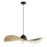 kinkiecik.pl Lampa wisząca KAPELLO L CZARNY ZŁOTY FI76 32340 SIGMA