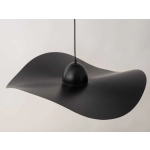 kinkiecik.pl Lampa wisząca KAPELLO L CZARNY MIEDZIANY FI76 32339