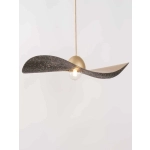 kinkiecik.pl Lampa wisząca KAPELLO L ZŁOTY CZARNY NAKRAPIANY FI76 32342 SIGMA