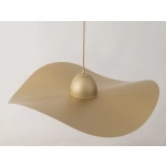 kinkiecik.pl Lampa wisząca KAPELLO L ZŁOTY CZARNY NAKRAPIANY FI76 32342 SIGMA