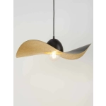 kinkiecik.pl Lampa wisząca KAPELLO M CZARNY ZŁOTY FI55 32347 SIGMA
