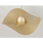 kinkiecik.pl Lampa wisząca KAPELLO M ZŁOTY CZARNY NAKRAPIANY FI55 32349 SIGMA
