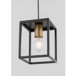 kinkiecik.pl VIGO zwis 1 czarny złoty Lampa wisząca Sigma Lighting 32353