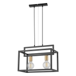 VIGO zwis 2 czarny złoty Lampa wisząca Sigma Lighting 32439 - zdjęcie produktu