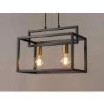 kinkiecik.pl VIGO zwis 2 czarny złoty Lampa wisząca Sigma Lighting 32439