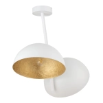 SFERA Plafon 35 2 BIAŁY ZŁOTY 32493 SIGMA - zdjęcie produktu