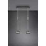 kinkiecik.pl Lampa wisząca 2L LED antracyt FRANKLIN 326510242 TRIO
