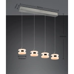 DIOS – 331410407 incl. 4x SMD, 8W · 4x 800lm, 2300+3000+4000K TRIO
