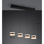 DIOS – 331410432 incl. 4x SMD, 8W · 4x 800lm, 2300+3000+4000K TRIO