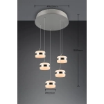 DIOS – 331430507 incl. 5x SMD, 8W · 5x 800lm, 2300+3000+4000K TRIO