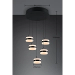 DIOS – 331430532 incl. 5x SMD, 8W · 5x 800lm, 2300+3000+4000K TRIO
