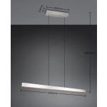 DONEGAL – 333310207 incl. 1x SMD, 40W · 1x 4650lm, 2700 - 6500K TRIO