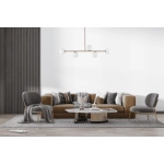 kinkiecik.pl Lampa wisząca GAMA gold V 33334 Sigma