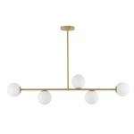 kinkiecik.pl Lampa wisząca GAMA gold V 33334 Sigma