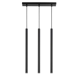 SOPEL 3 prosty czarny Lampa wisząca Sigma Lighting 33401 - zdjęcie produktu