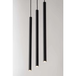 kinkiecik.pl SOPEL 3 prosty czarny Lampa wisząca Sigma Lighting 33401