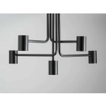 kinkiecik.pl LUIS 5 plafon czarny Sigma Lighting 33422