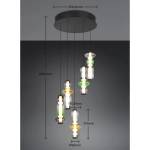 MINERVA – 334330517 incl. 5x SMD, 6W · 5x 800lm, 2300+3000+4000K TRIO