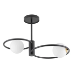 Lampa sufitowa okręgi kule czarna Sigma Lighting – AQUA 2 33462 - zdjęcie produktu