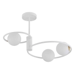 kinkiecik.pl Lampa sufitowa okręgi kule biała Sigma Lighting – AQUA 3 33466