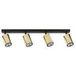 ZOOM 4 czarno-złoty mosiądzowany 33509 Sigma Lighting - zdjęcie produktu