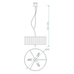 Lampa wisząca Mantra Eve 1133MA - zdjęcie dodatkowe 2