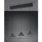 LAGUNA – 336210332 incl. 3x SMD, 5W · 3x 500lm, 2300+3000+4000K TRIO