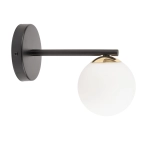 Kinkiet z białym kulistym kloszem Sigma Lighting – PIANO 33662 - zdjęcie produktu