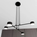 Lampa wisząca MODUS 4 BLACK 1339/4 EMIBIG Lighting - zdjęcie produktu