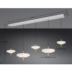 KEATON – 340210576 incl. 1x SMD, 50W · 1x 5900lm, 2300+3000+4000K TRIO