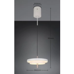 KEATON – 340219176 incl. 1x SMD, 34,5W · 1x 4000lm, 2300+3000+4000K TRIO