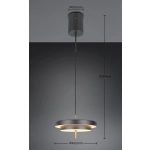 KEATON – 340219180 incl. 1x SMD, 34,5W · 1x 4000lm, 2300+3000+4000K TRIO