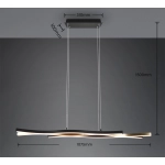 BLAZE Lampa wisząca ściemnialna LED 35W 341210308 TRIO ---- wysyłka 24H ----