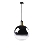 Lampa wisząca JULIUS lampa wisząca Ø 40 cm E27 przydymiony szary 34438/40/65 Lucide - zdjęcie dodatkowe 1