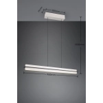Lampa wisząca EMERSON – 346710176 incl. 1x SMD, 22W · 1x 2500lm, 2700K - 5000K TRIO
