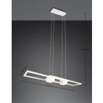 ALBANY – 347710431 incl. 1x SMD, 37W · 1x 4300lm, 2700 - 6500K TRIO
