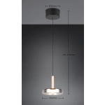 CELESTE – 354910132 incl. 1x SMD, 10W · 1x 1100lm, 3000K TRIO