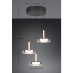 CELESTE – 354930332 incl. 3x SMD, 7,5W · 3x 750lm, 3000K TRIO
