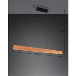 EDGEWOOD – 359719130 incl. 1x SMD, 35W · 1x 4150lm, 2700 - 6000K TRIO